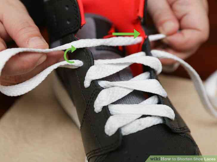 Image intitulée Raccourcir Lacets de Chaussures de l